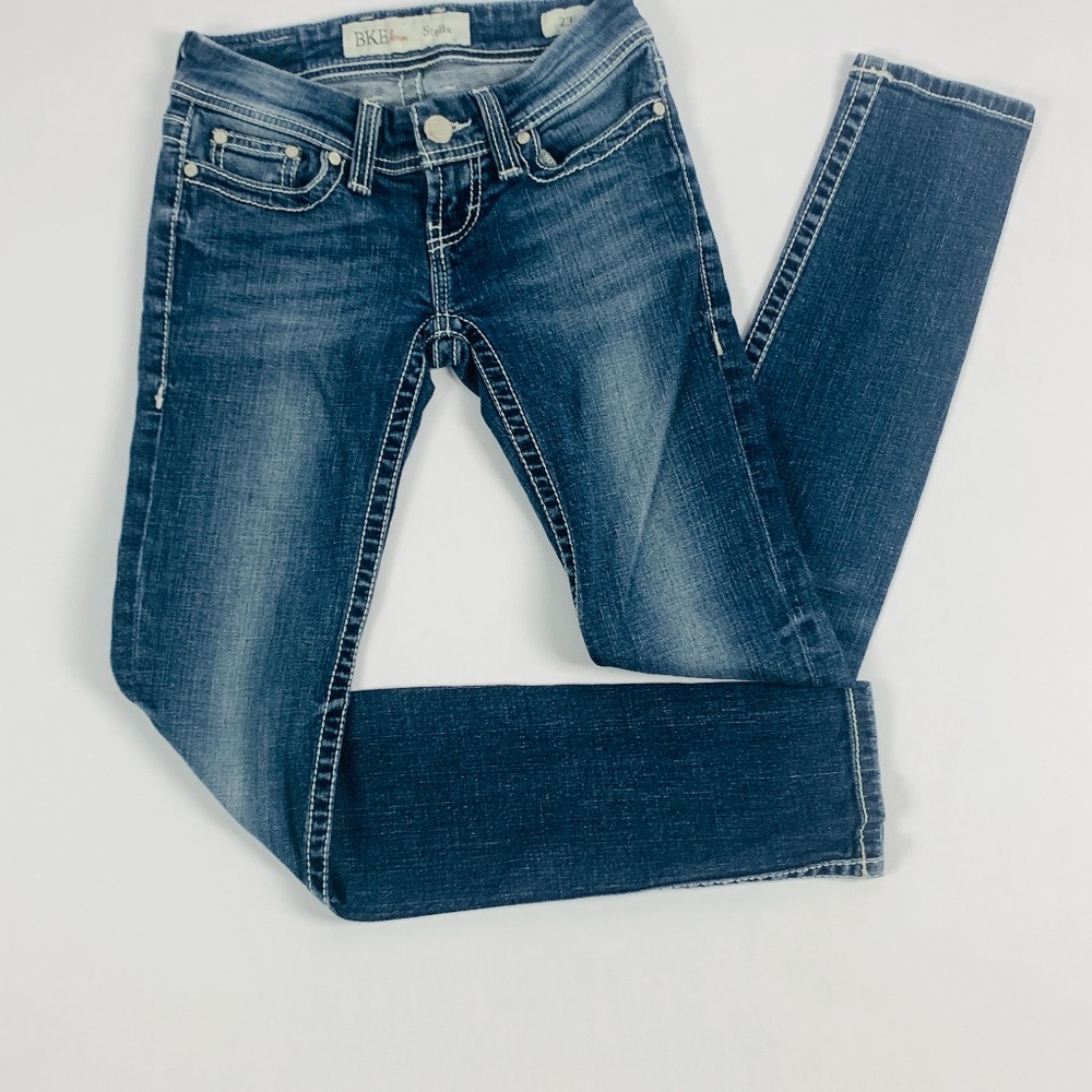BKE Buckle Womens Jeans 23 Blue Stella Straight